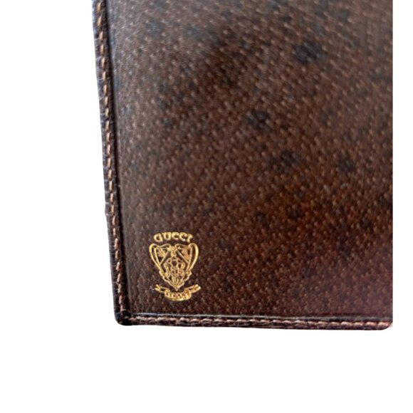 Vintage Gucci Leather Wallet Billfold 2,0 - Picture 4 of 6